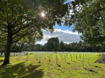 Der amerikanische Soldatenfriedhof